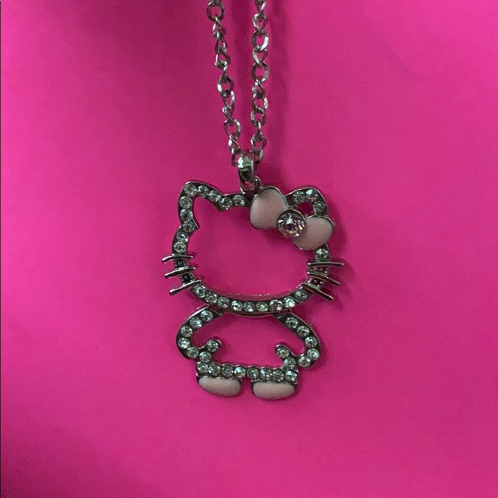 🌸Hello Kitty Figure Rhinestones Necklace Chain🌸